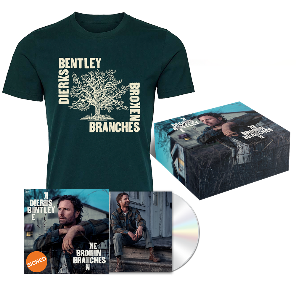 Broken Branches Box Set (CD + T-Shirt - Signed) - MCA Official Store