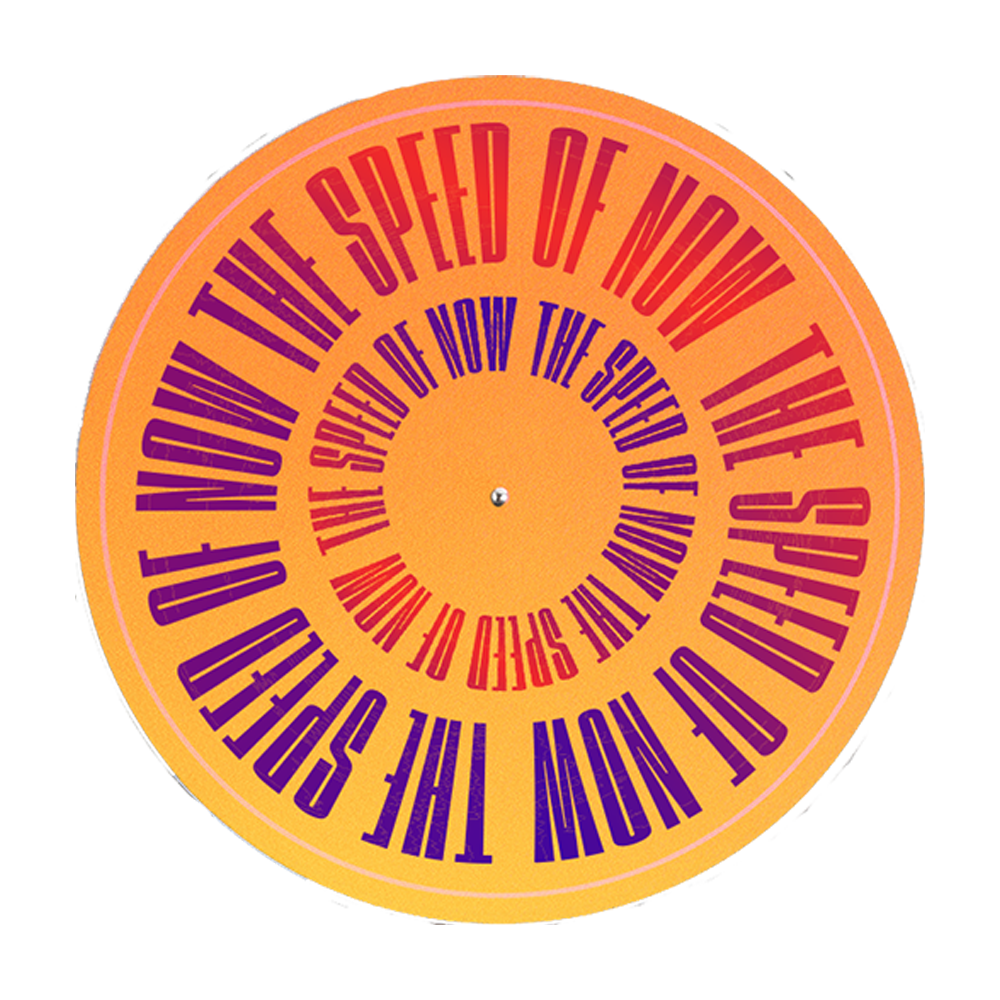 The Speed Of Now Slipmat - MCA Official Store