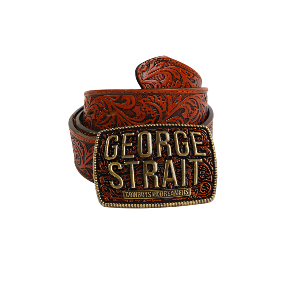 Cowboys And Dreamers Framed Belt Buckle Wrapped