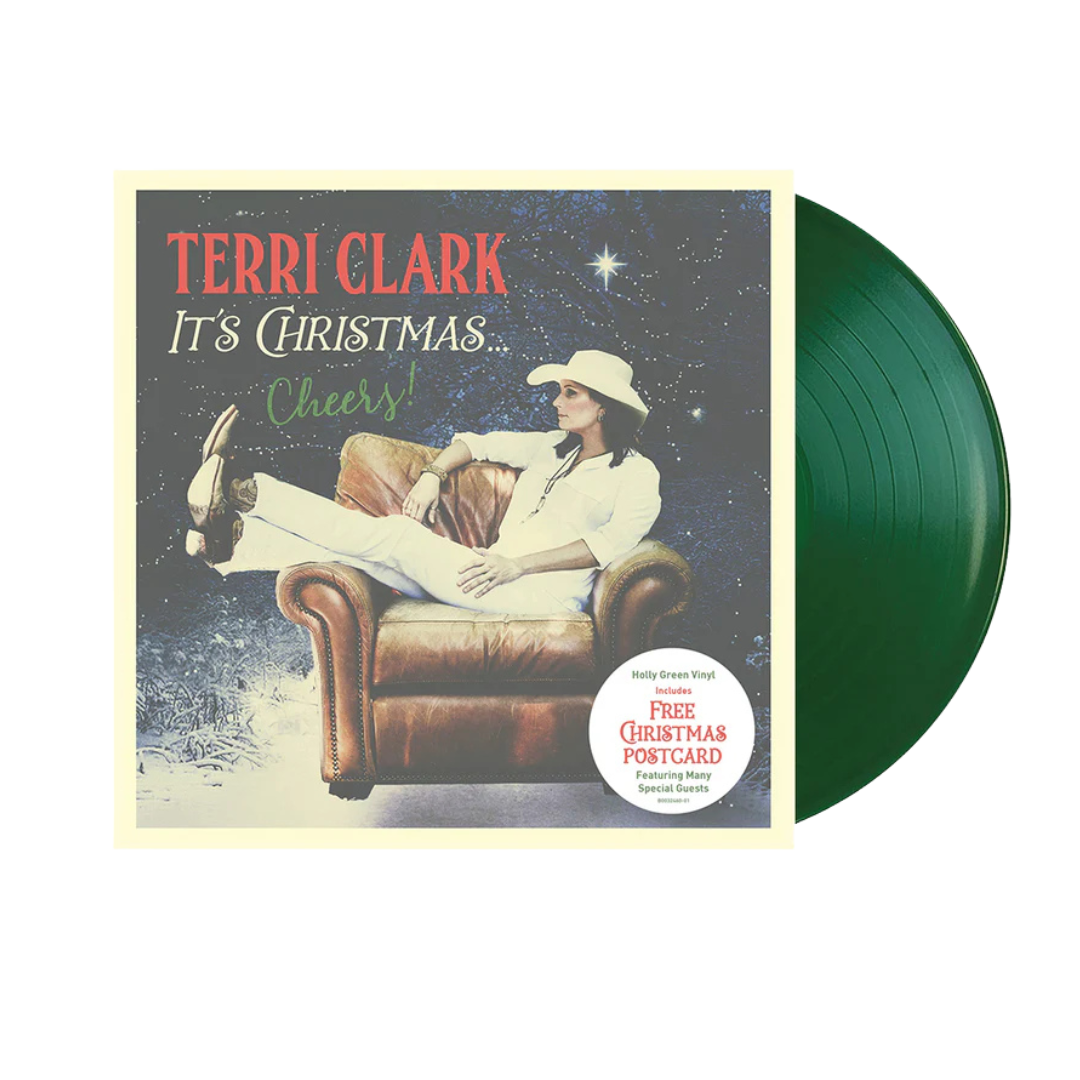 Its Christmas...Cheers! (Vinyl-Green)