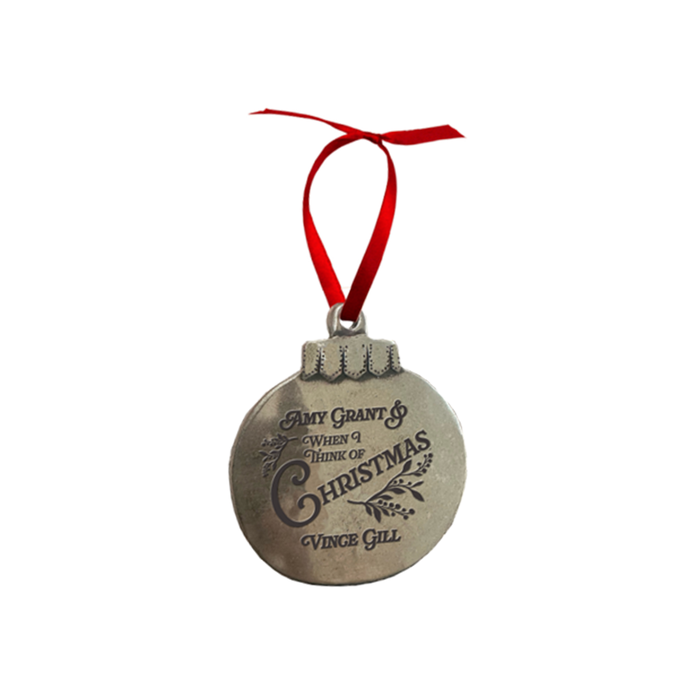 When I Think of Christmas Ornament