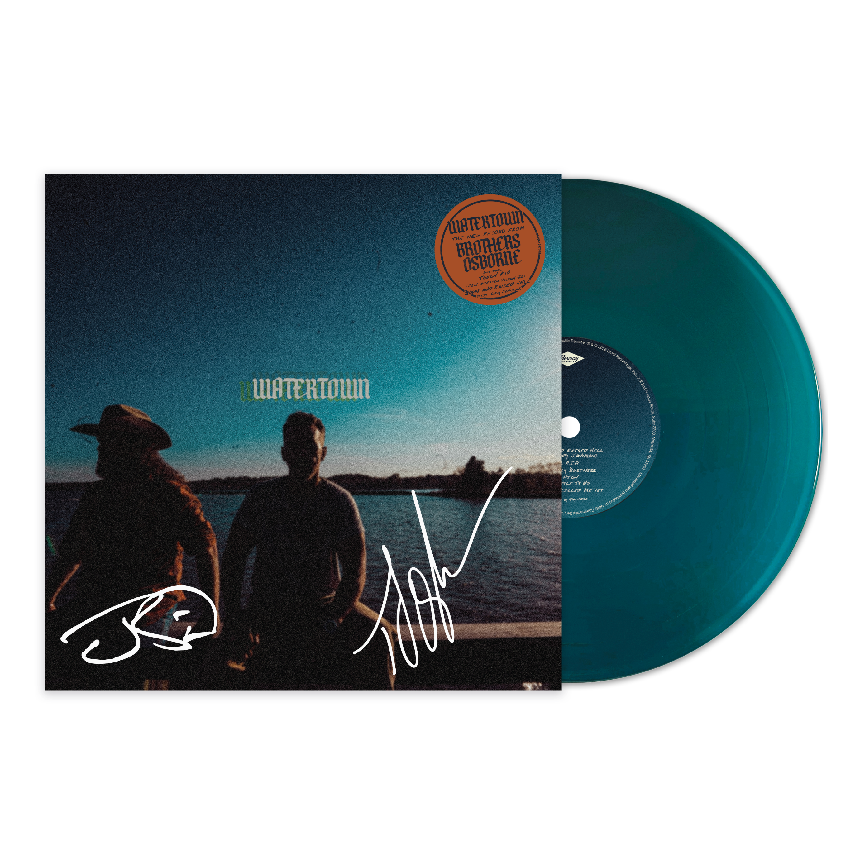 Watertown (Dockside Blue - Signed 1LP)