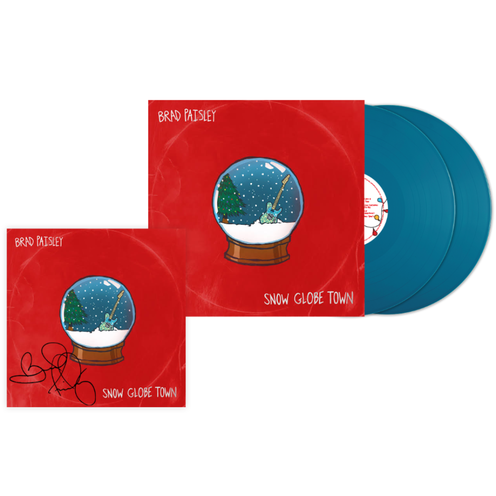 Snow Globe Town - (Opaque Aqua - SIGNED 2LP)