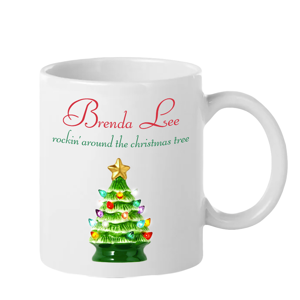 Brenda Lee Christmas Mug