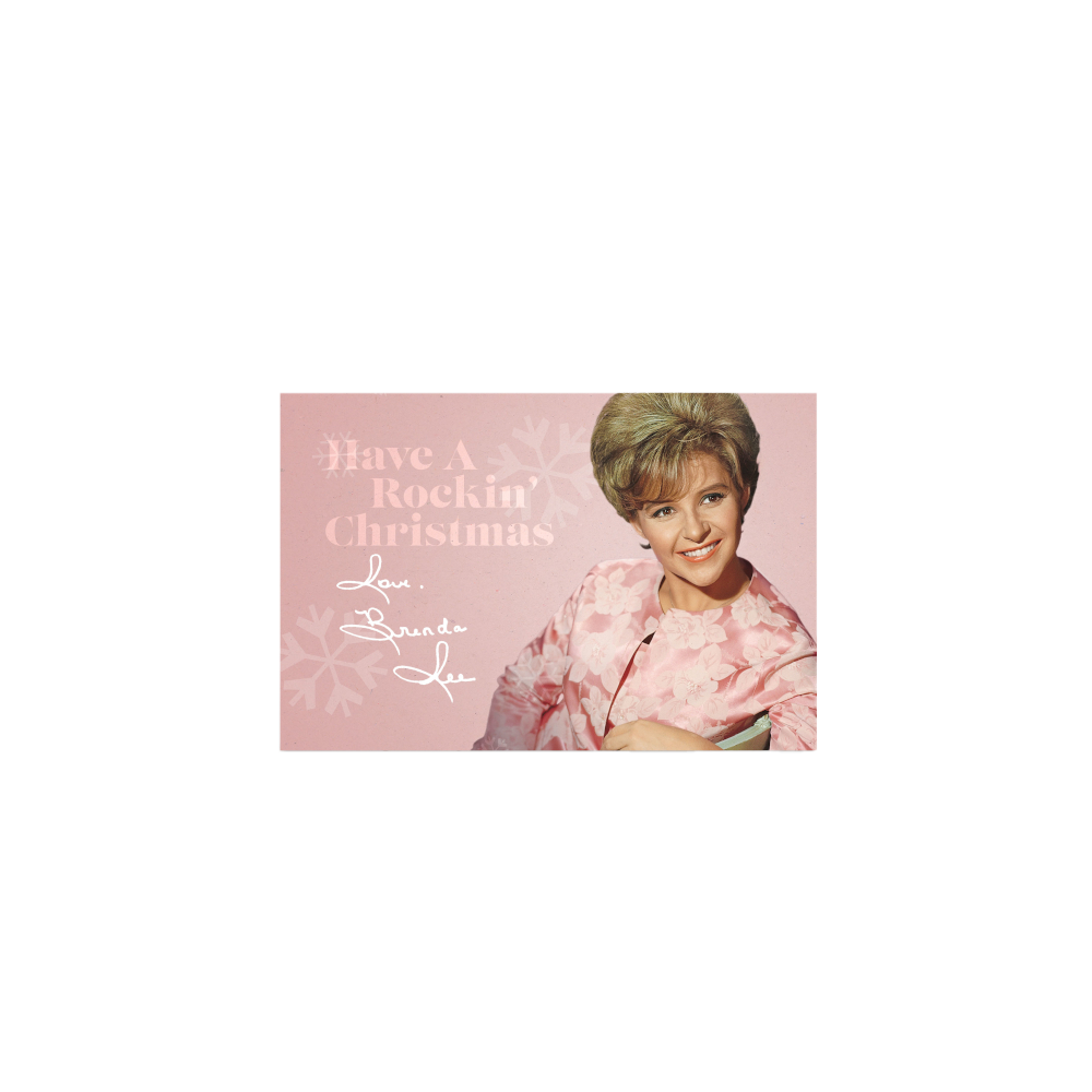 rubber band rockin around the christmas tree Rockin' Around The Christmas Tree (Vinyl-Powder Pink + Christmas Post