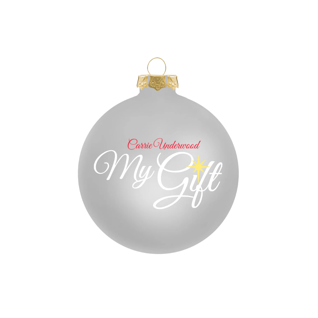 My Gift Silver Ornament