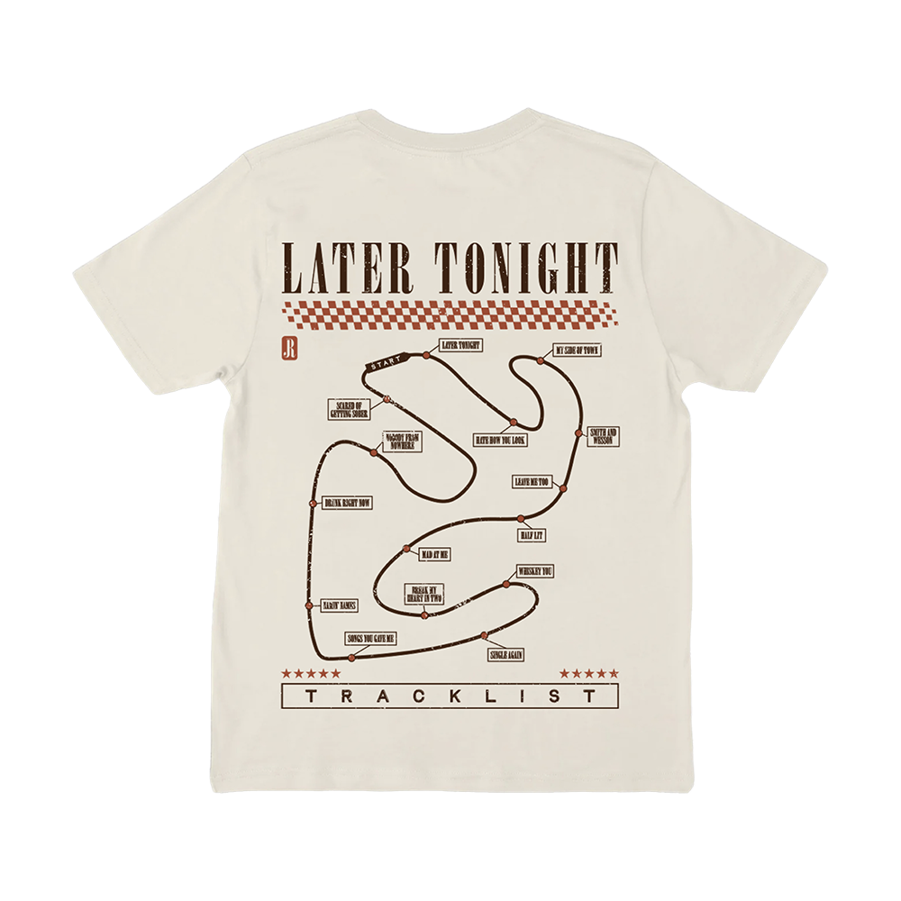 Later Tonight Album Tracklist Tee Back
