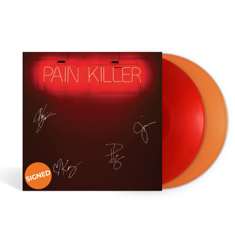 Pain Killer (2LP-Vinyl-Translucent Ruby + Translucent Orange-Signed)