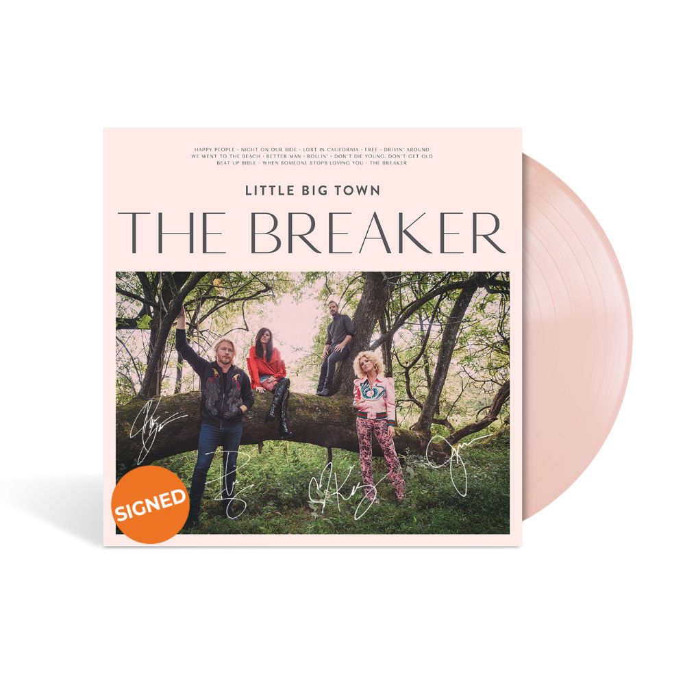 The Breaker (Vinyl-Opaque Baby Pink-Signed)