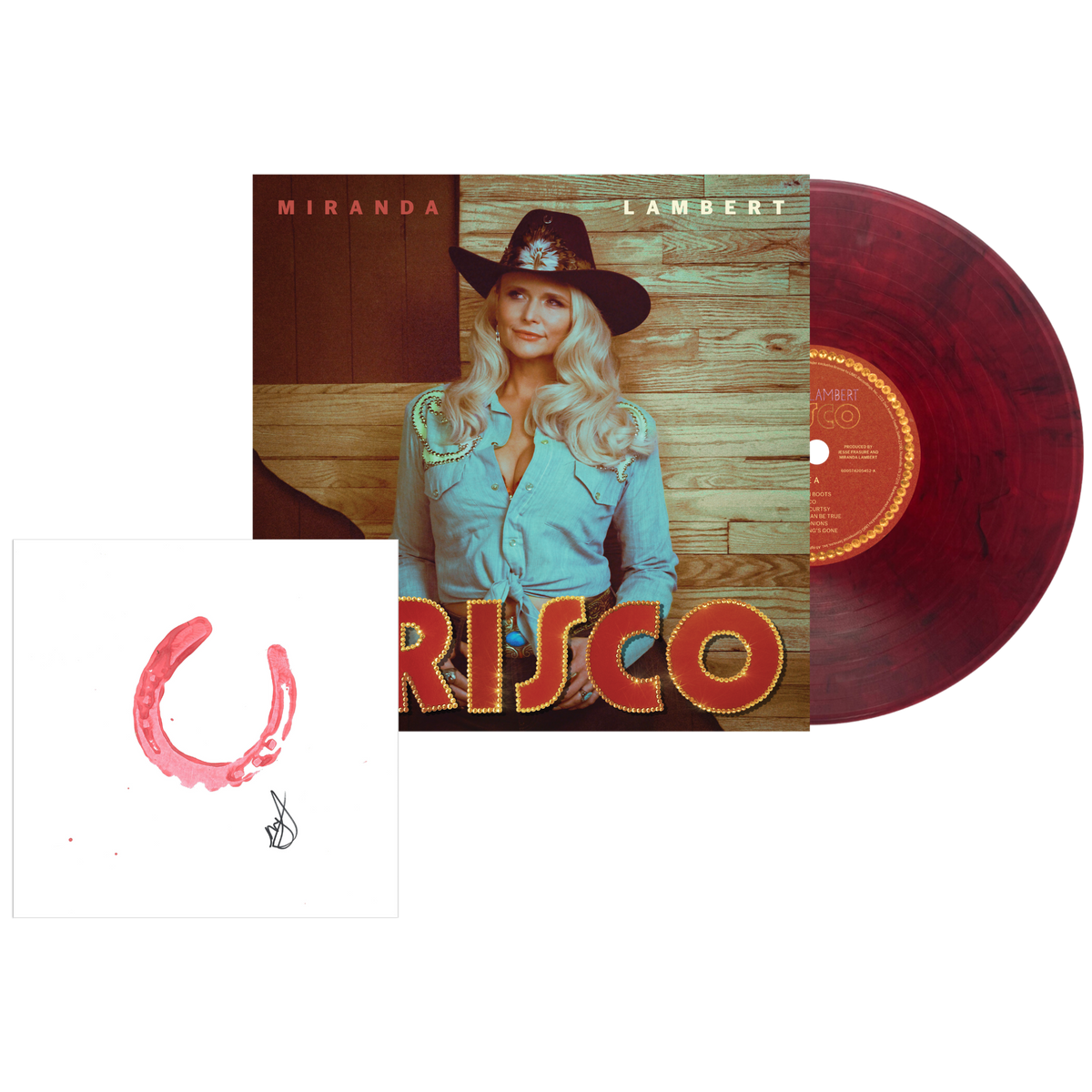 Crisco (Burnt Leather - Horseshoe Print SIGNED 1LP)