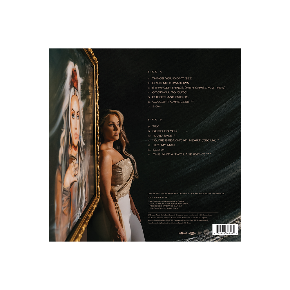 Things You Didn't See (LP) Back