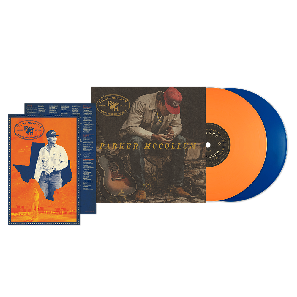 Parker McCollum (The Deluxe Edition) x RODEOHOUSTON® (2LP Vinyl - Orange and Blue Limited Edition) 