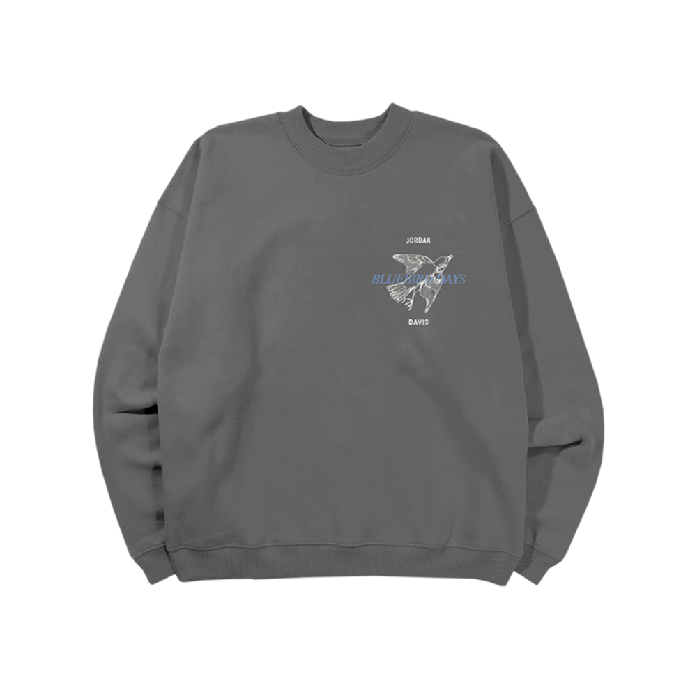 Sunday Saints Gray Crewneck Front