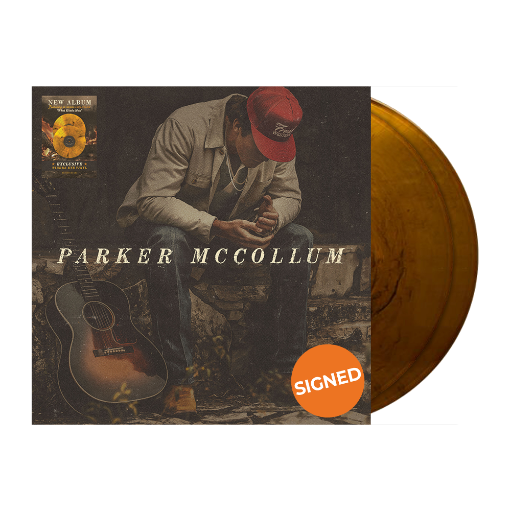 Parker McCollum (2LP-Vinyl-Tiger Eye-Signed-Black Hat Art Card)