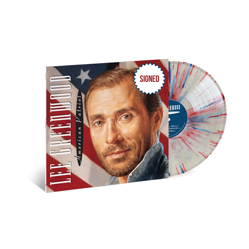 American Patriot (Vinyl-Red, White, Blue Fireworks Splatter-Signed)