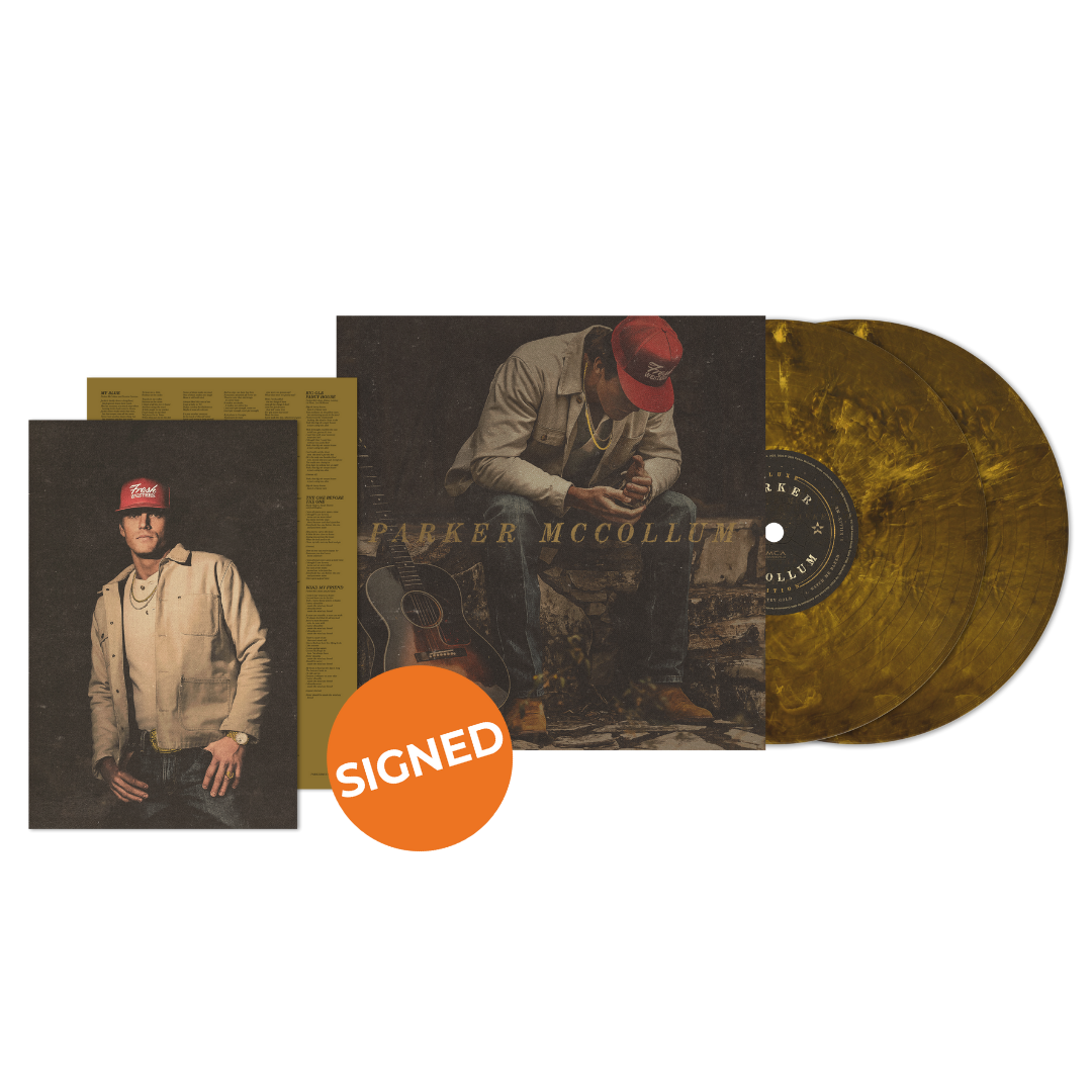 Parker McCollum (The Deluxe Edition) (2LP Vinyl Gold Black Ice - Signed Poster)