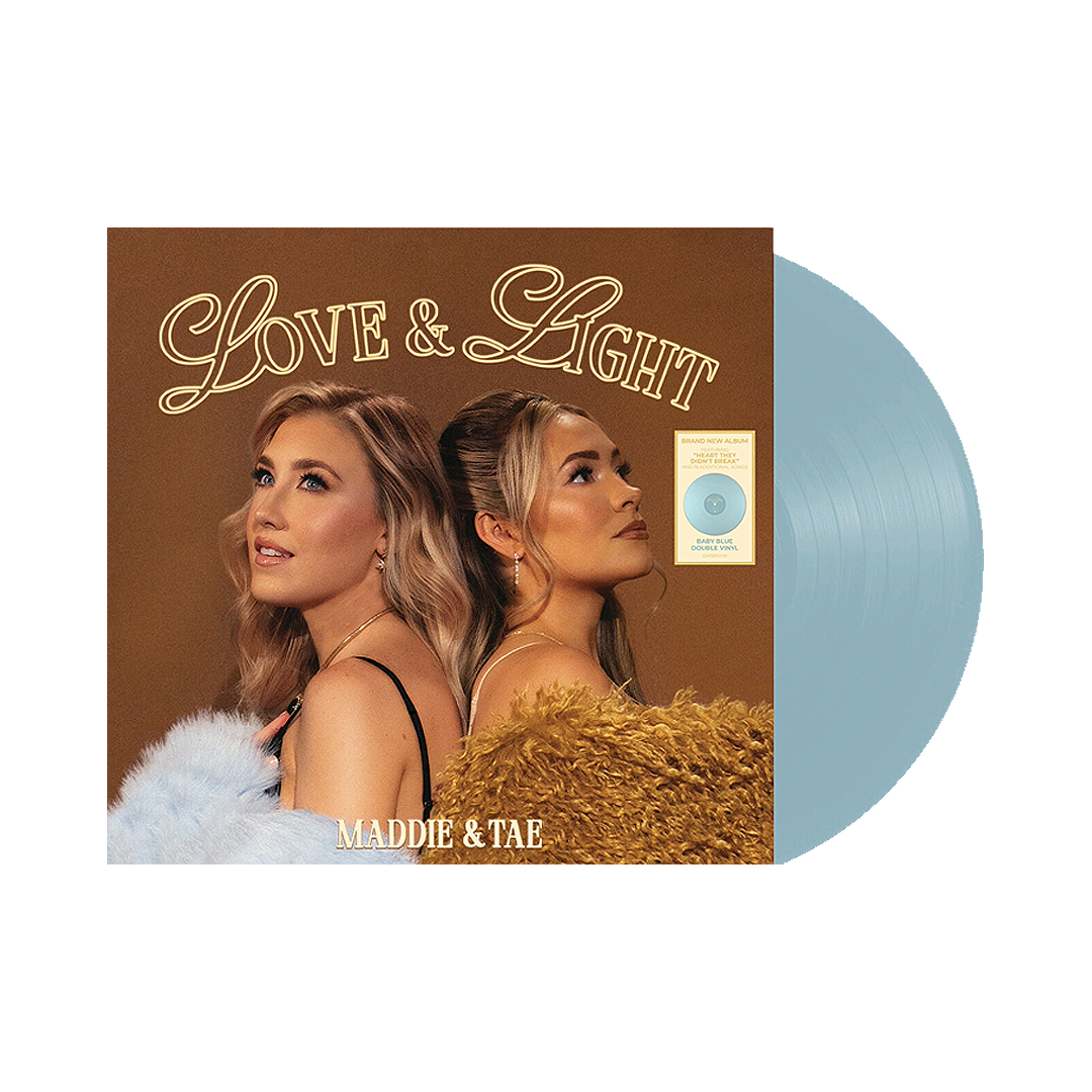 Love & Light (2LP-Vinyl-Opaque Baby Blue-Signed-Album Cover Art Card)