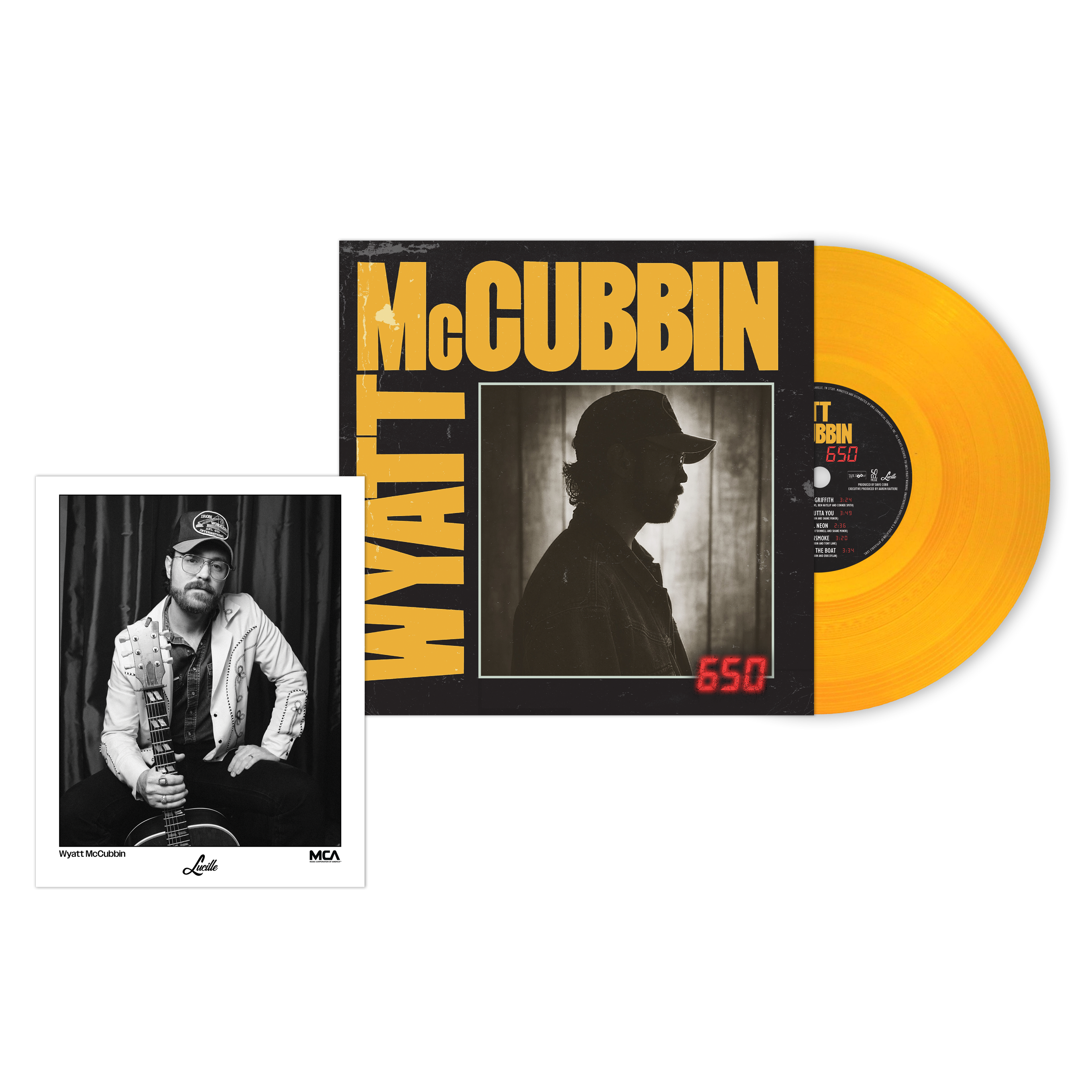 650 - (Country Yellow - Signed 1LP)