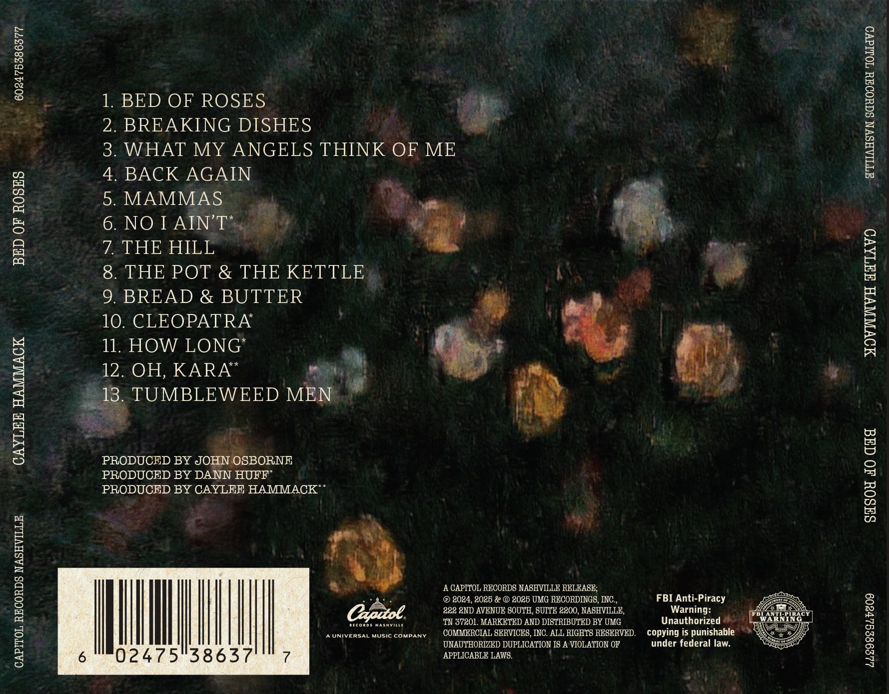 Bed of Roses (CD-Signed) - MCA Official Store Bed of Roses (CD-Signed) - MCA Official Store