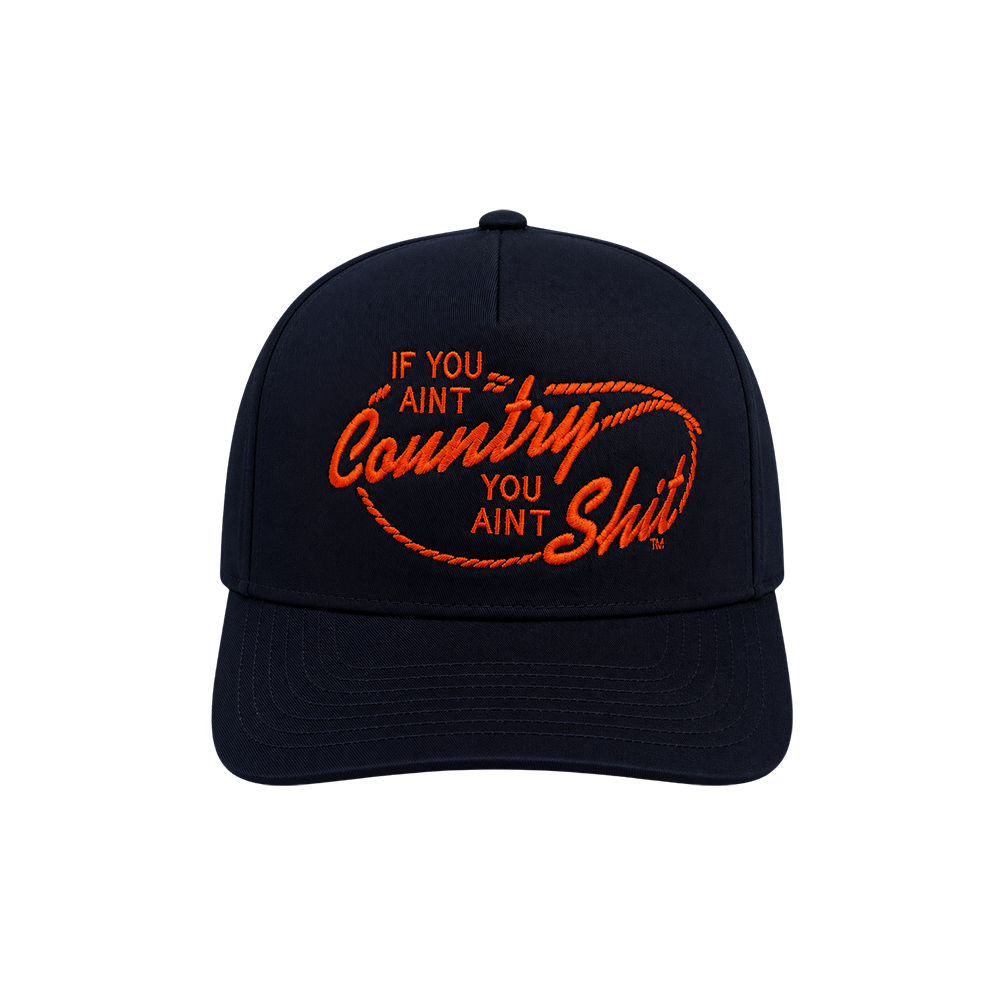 MCA x N.B. Goods - If You Ain’t Country Navy Hat Front