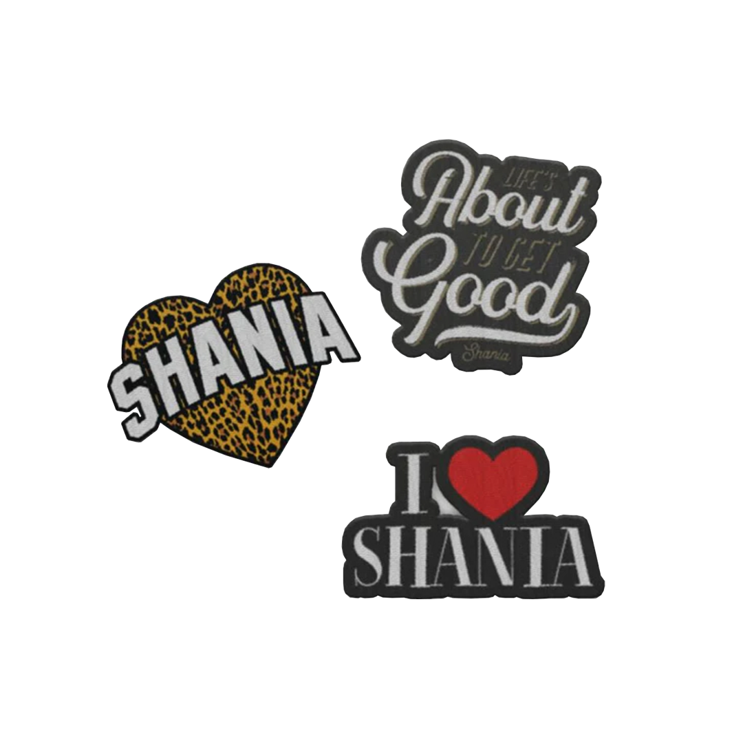 Shania Twain Patch Set