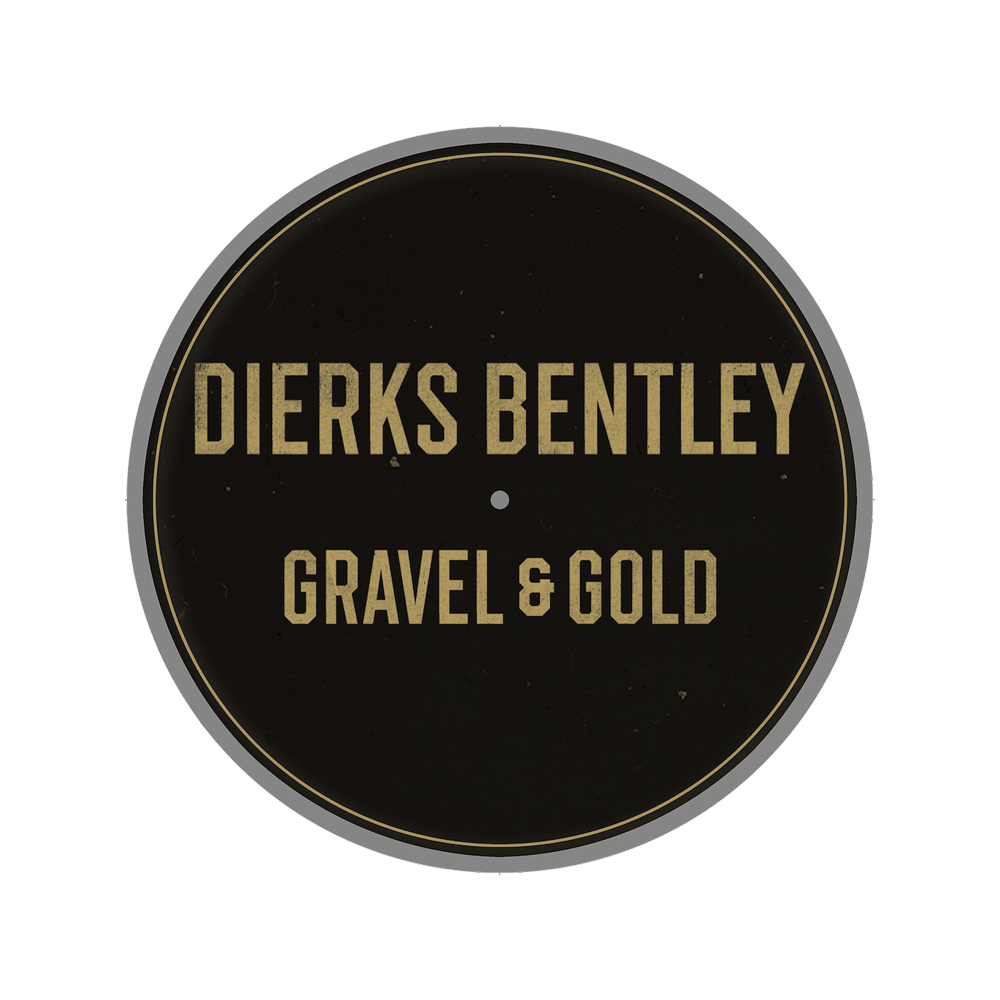 Gravel & Gold Vinyl Slipmat