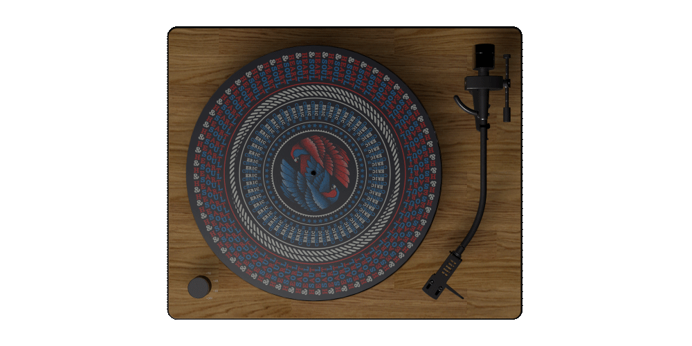 Eric Chuch - Heart & Soul Deluxe Box Set - vinyl slipmat