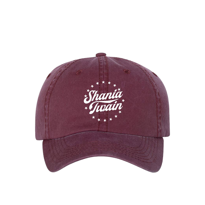 Logo Maroon Dad Hat
