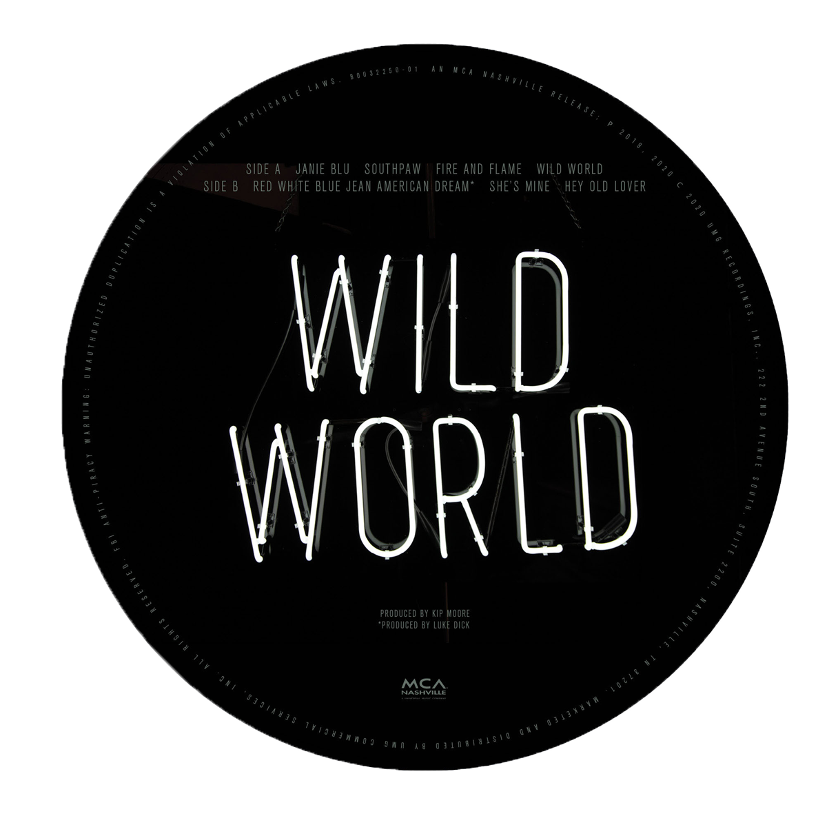 Wild World (Vinyl-Picture Disc) Side B