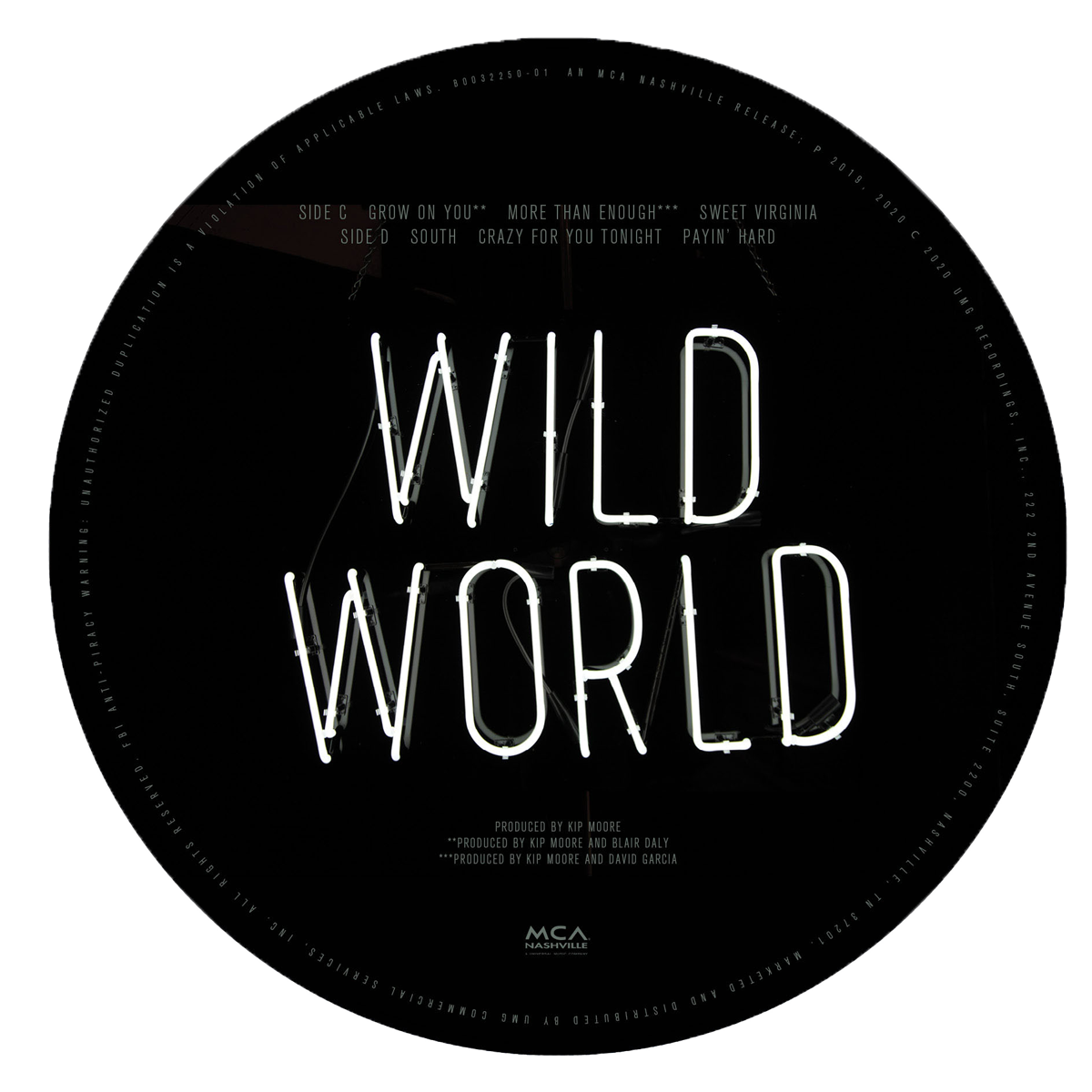Wild World (Vinyl-Picture Disc) Side D