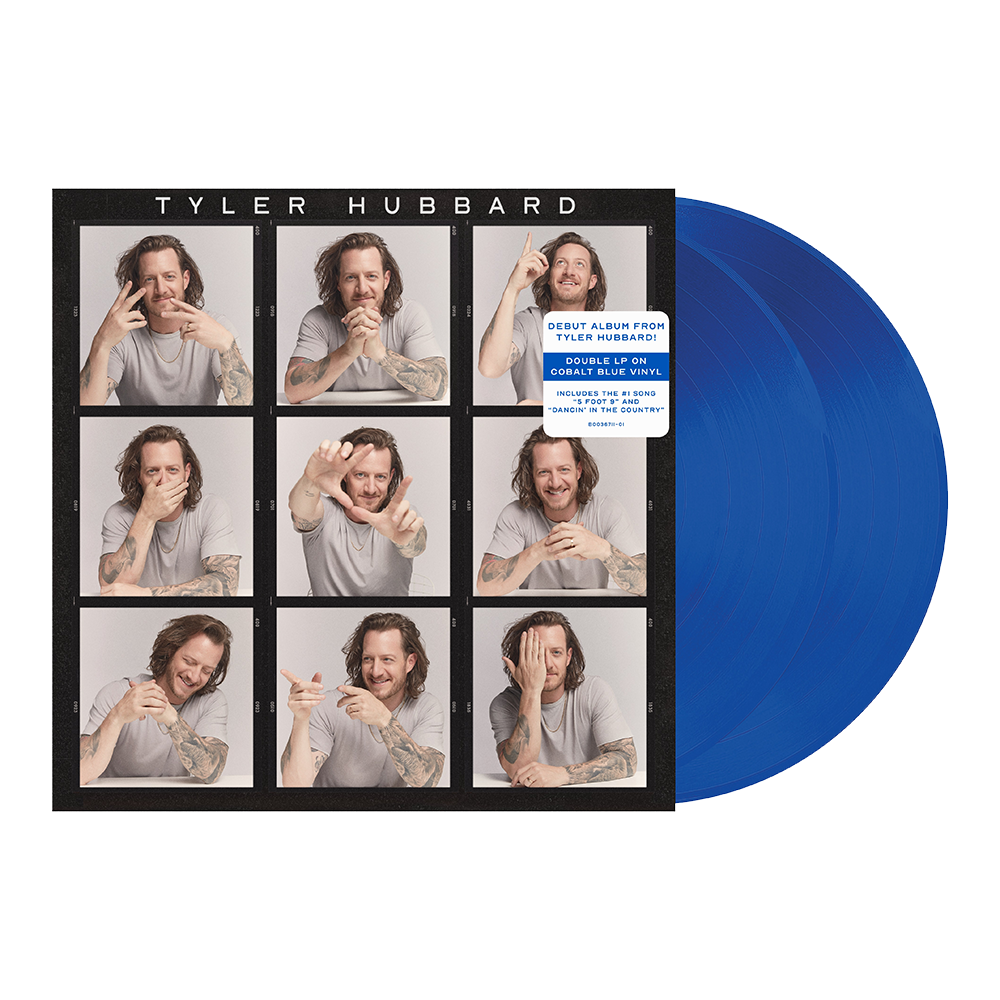 Tyler Hubbard Cobalt Blue Vinyl