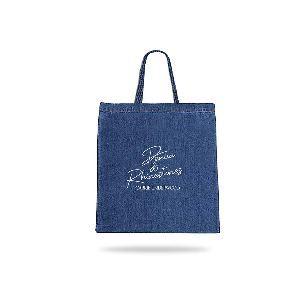 Denim & Rhinestones Tote